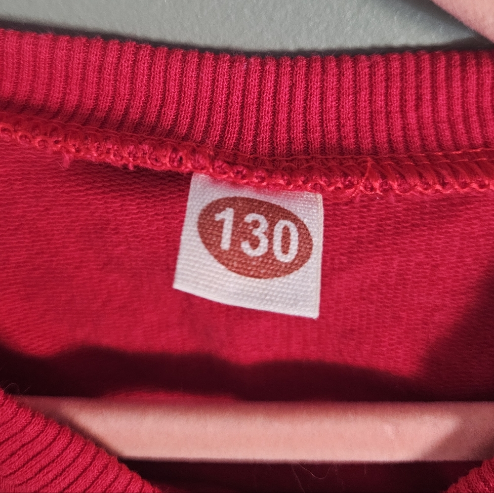 Red Kids Sweatshirt - Picture 5 of 7